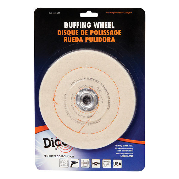 Dico WHEEL BUFF 6""CUSHION SEW 527-36-6